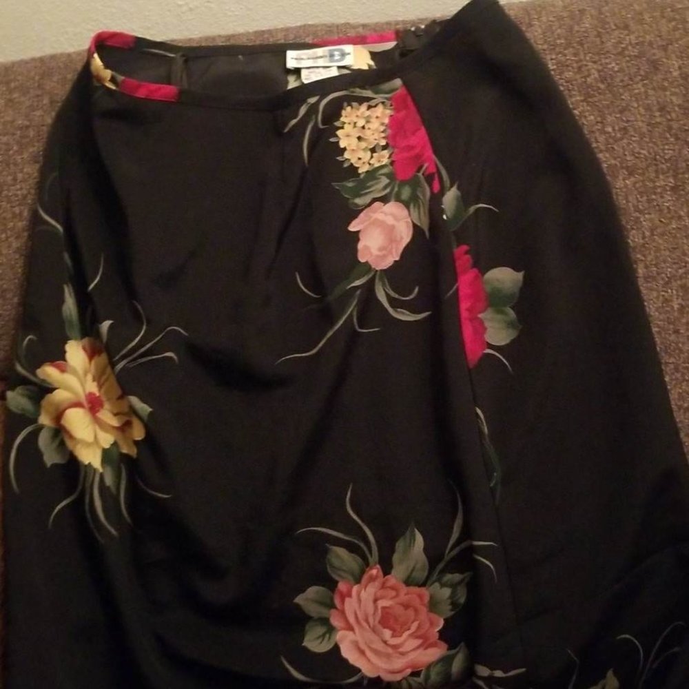 PAUL HARRIS DESIGN  SKIRT LONG WOMENS SIZE 7/8
